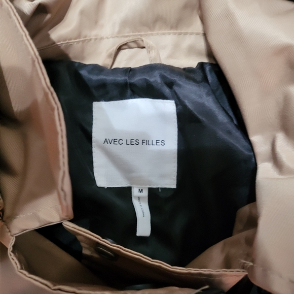 NWT Avec Les Filles moto trench M - Picture 4 of 8
